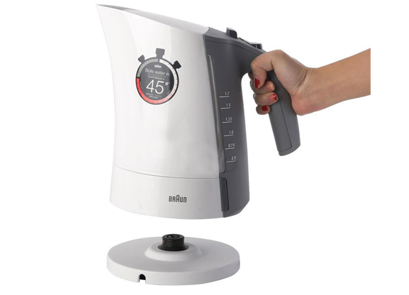Ấm siêu tốc hàng Châu Âu Braun WK, dung tích 1.7L, công suất 2200W.