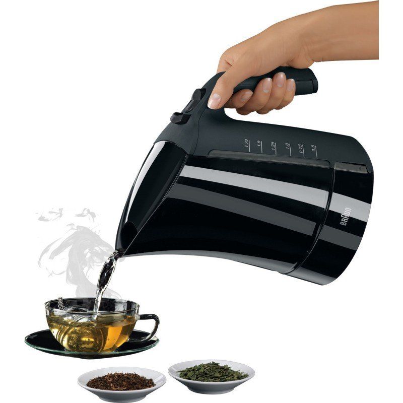 Ấm siêu tốc hàng Châu Âu Braun WK, dung tích 1.7L, công suất 2200W.