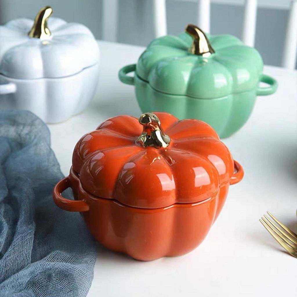 Âu sứ bí ngô Little Kitchen
