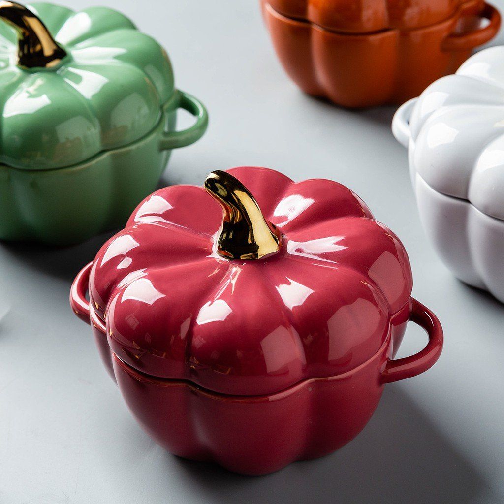 Âu sứ bí ngô Little Kitchen
