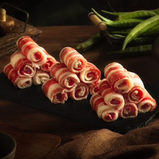 Ba chỉ bò Mỹ - Fuji - nhúng lẩu (500gr).
