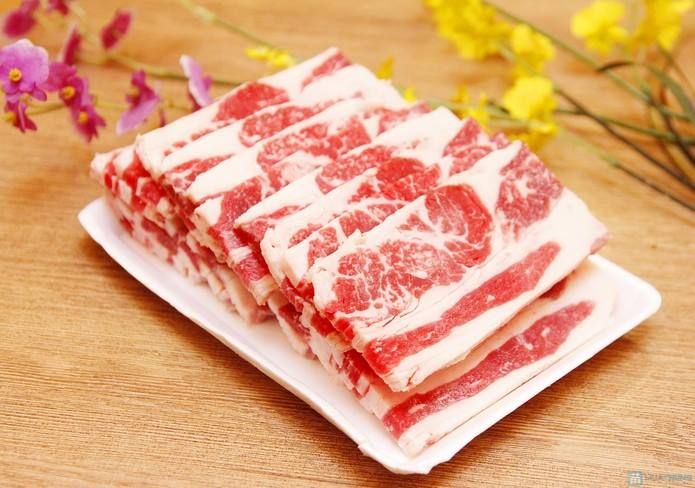 Ba chỉ bò Mỹ - Fuji - nhúng lẩu (500gr).