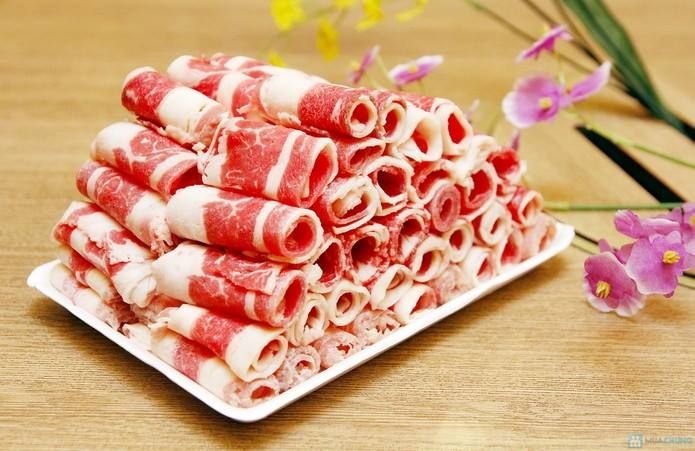 Ba chỉ bò Mỹ - Fuji - nhúng lẩu (500gr).