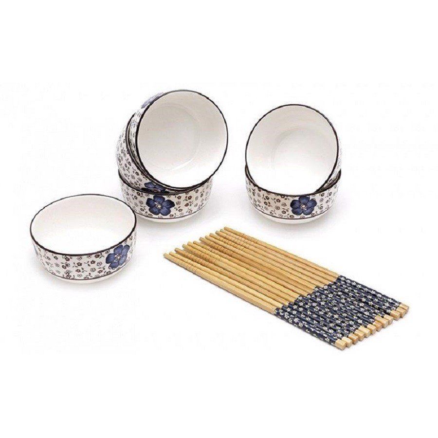 Bộ 6 chén 6 đũa Kachi MK206