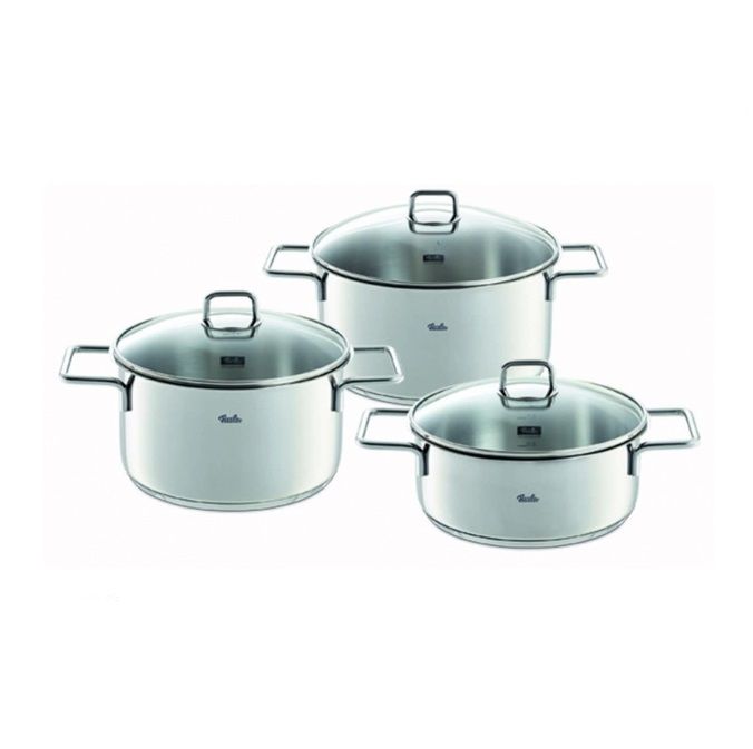  Bộ nồi Đức inox cao cấp Fissler Munchen 3 món-bán chạy nhất,nấu ngon nhất,an toàn cho sức khỏe,thân thiện với môi trường. 