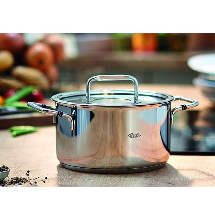 Bộ nồi Đức inox cao cấp Fissler Bonn 5 món, tích hợp tất cả những phát minh đột phá của Fissler.
