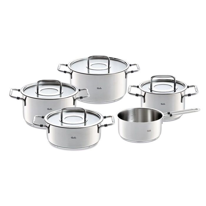 Bộ nồi Đức inox cao cấp Fissler Bonn 5 món, tích hợp tất cả những phát minh đột phá của Fissler.