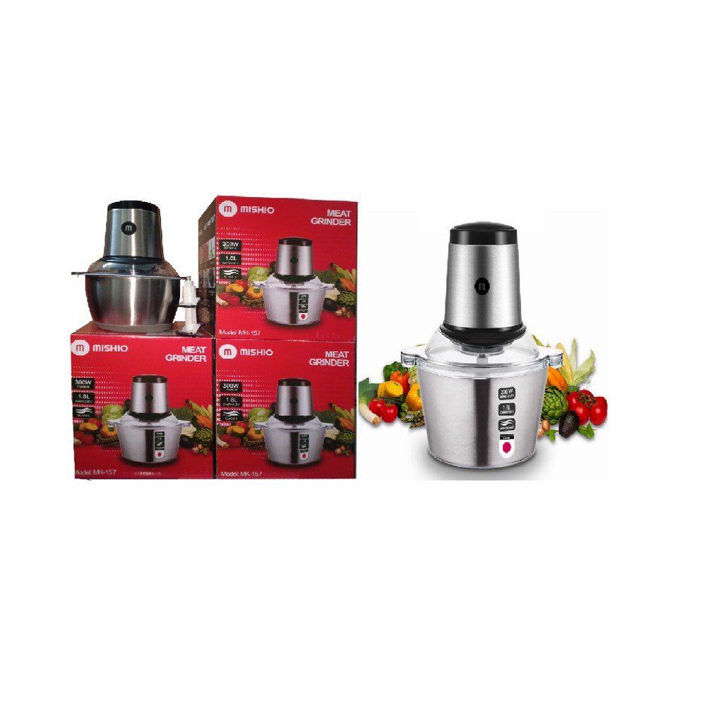 Máy xay thịt 1.8L cối inox MK157