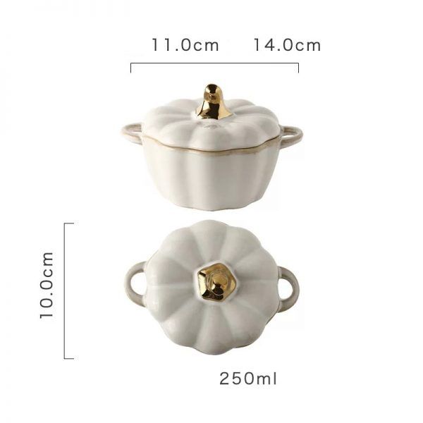 Âu sứ bí ngô Little Kitchen