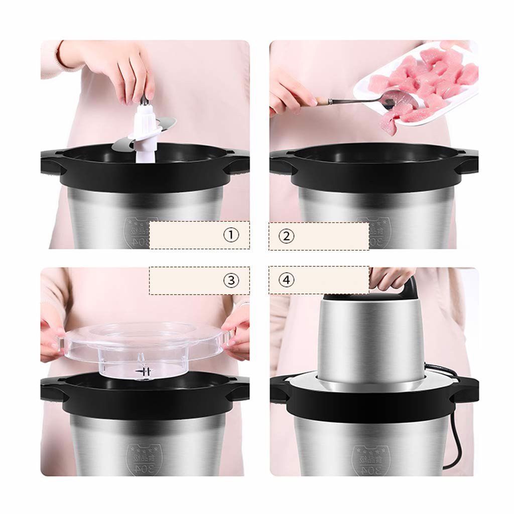 Máy Xay thịt 6L 1200W Mishio MK279