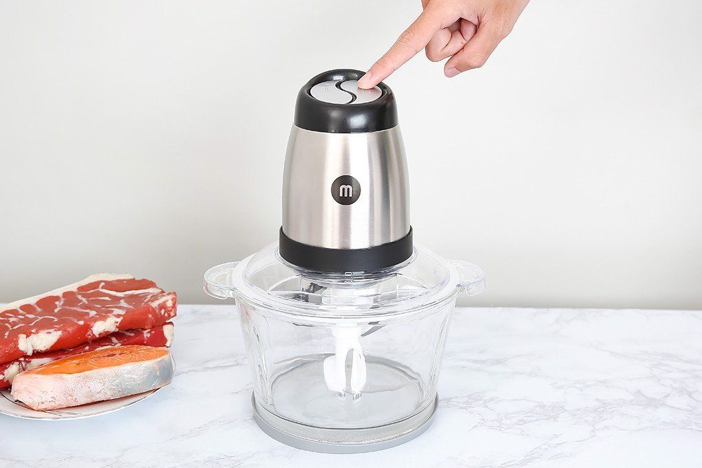 Máy xay thịt Mishio MK273 cối thủy tinh 2.0L
