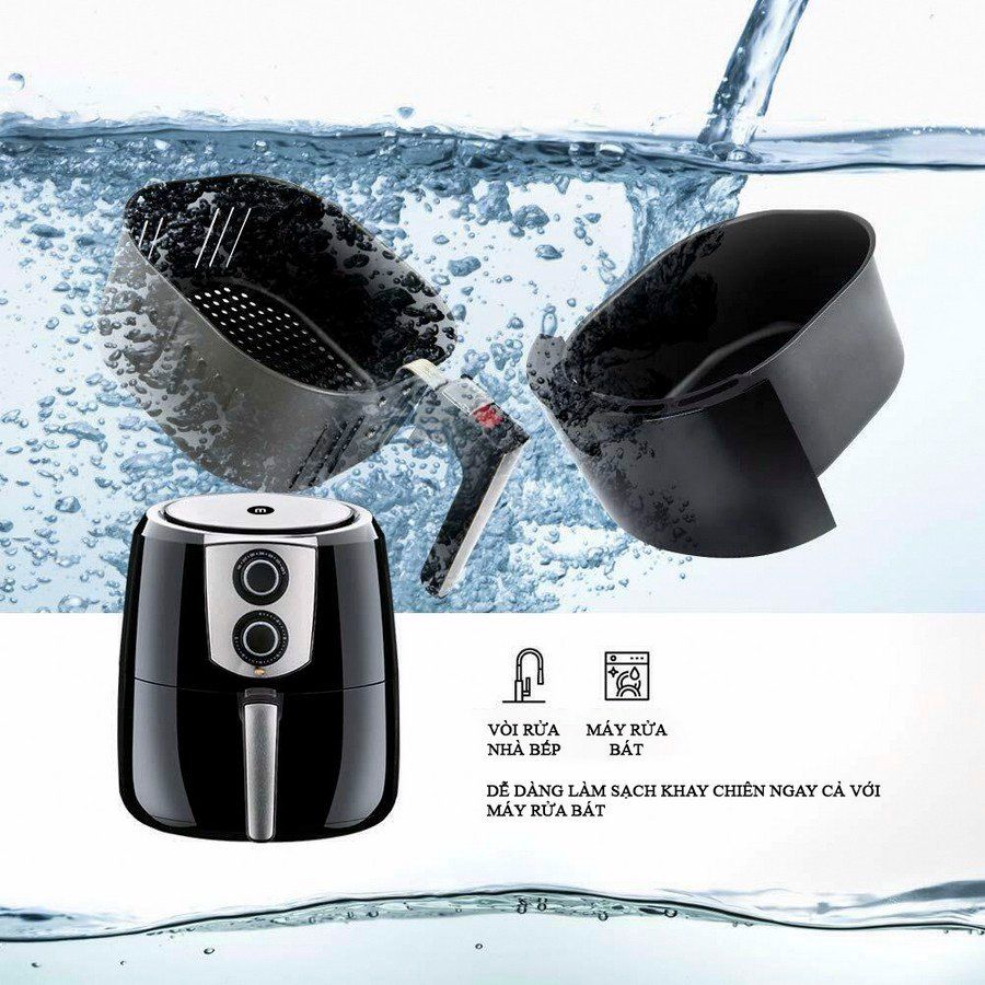 Nồi chiên 5.5L Mishio MK141