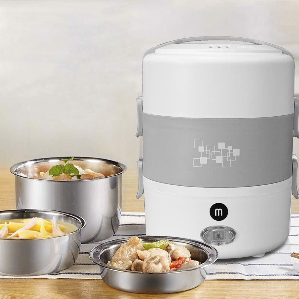 Hộp hâm cơm Mishio MK182 (inox304)