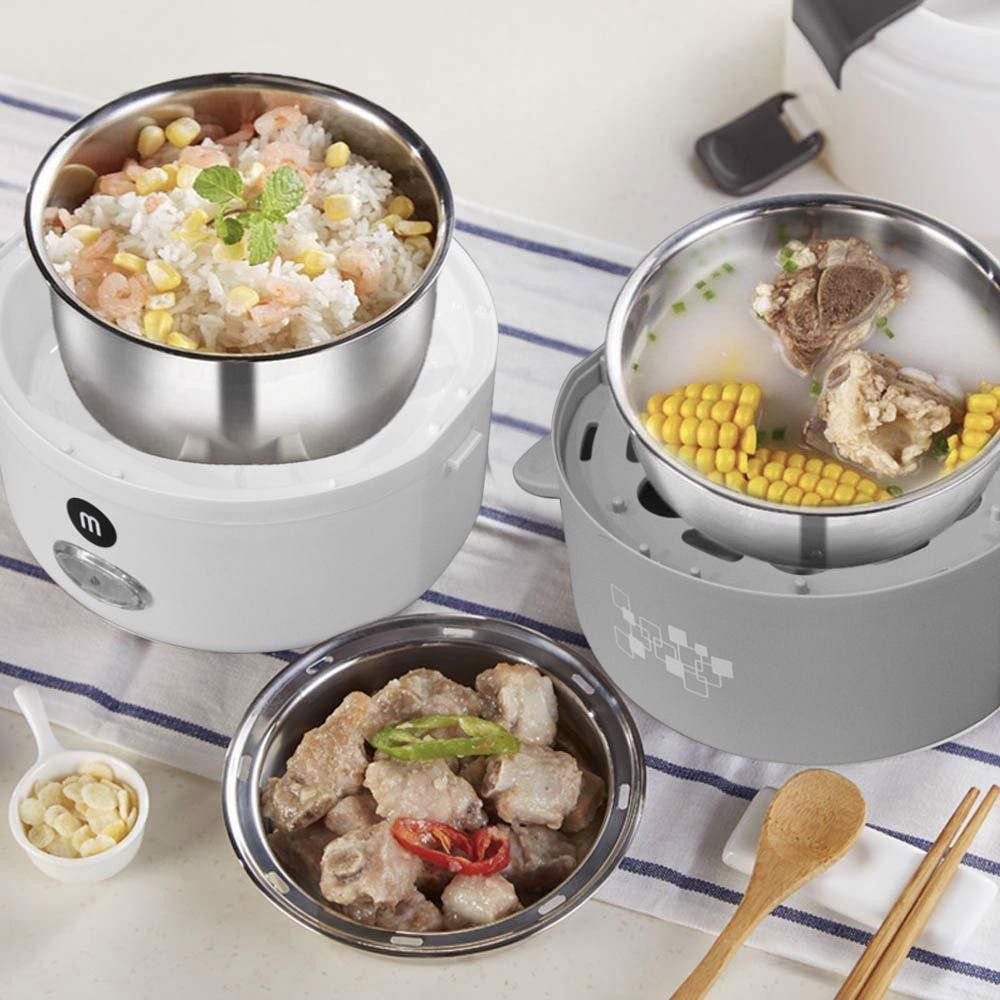 Hộp hâm cơm Mishio MK182 (inox304)