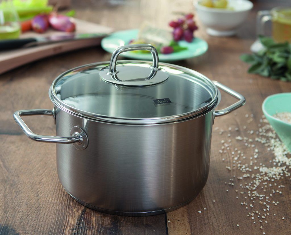 Nồi Đức inox cao cấp Fissler Viseo. Chất lượng sản phẩm Đức vượt trội - Thiết kế sang trọng – Đa dạng kích thước.