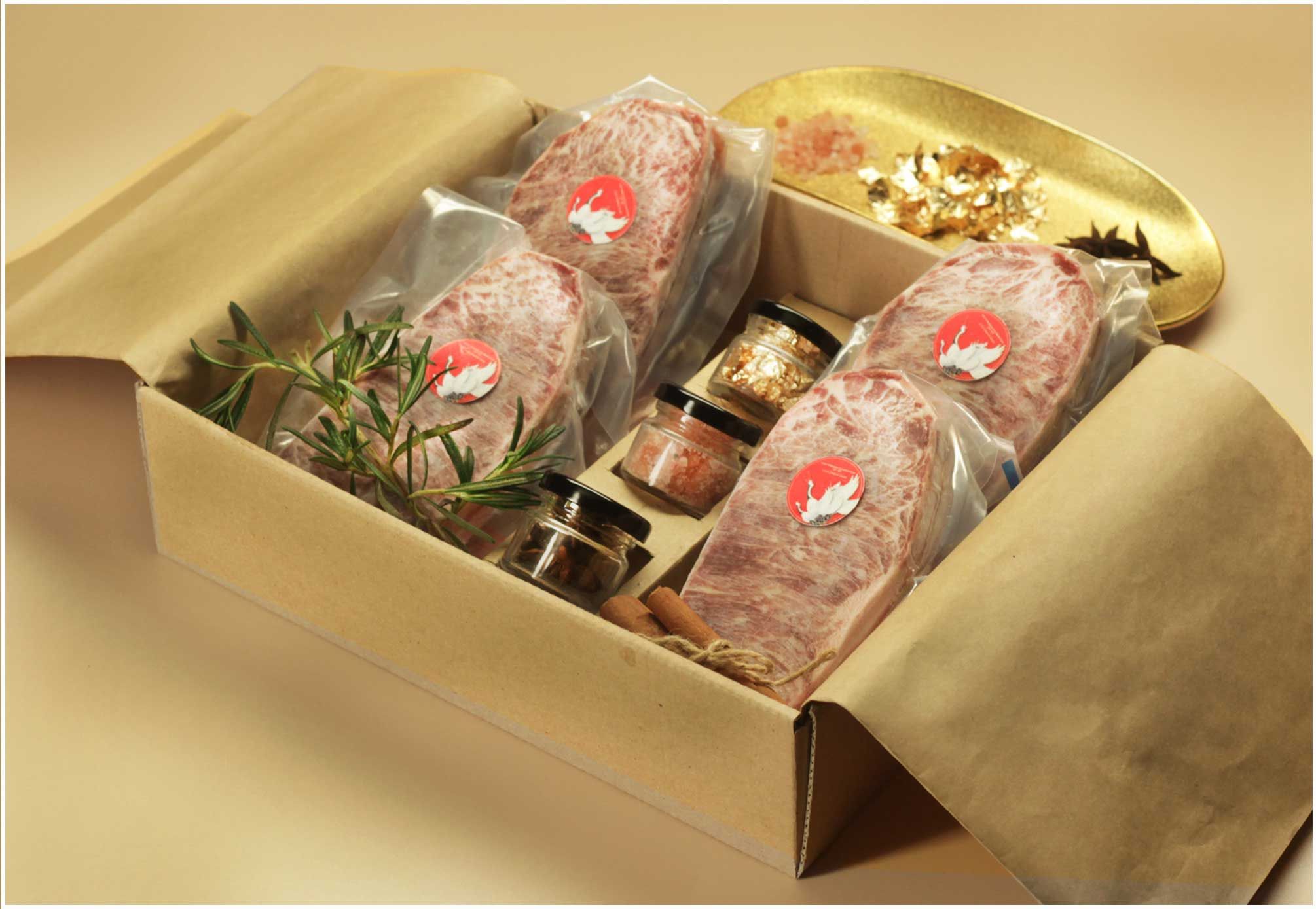 Set quà Thịt Bò Beefsteak Fuji Dát Vàng (SET-01) 