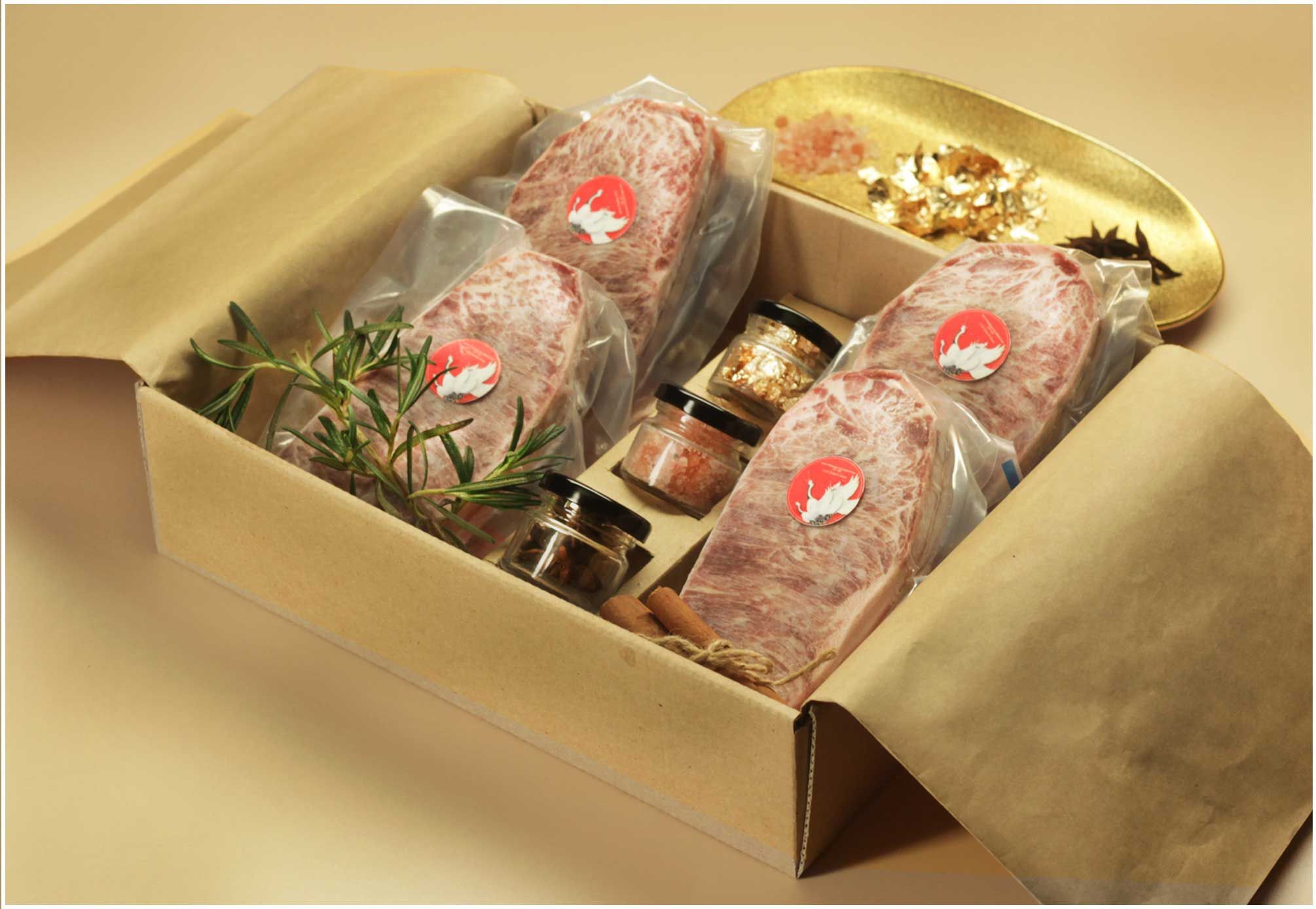Set quà Thịt Bò Beefsteak Fuji Dát Vàng (SET-01)
