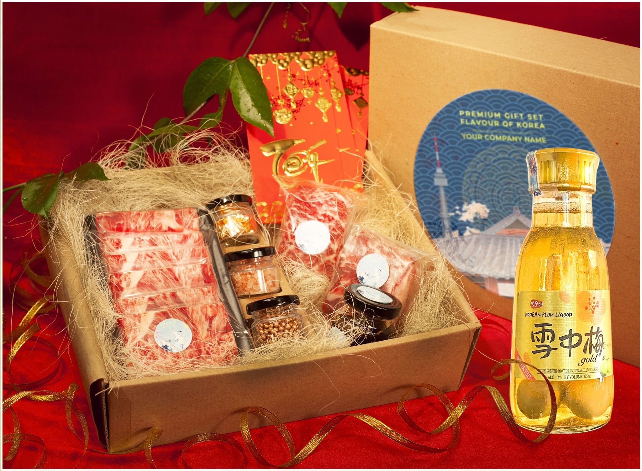 Set quà Food of Korea - Hương vị Hàn Quốc (SET-08)