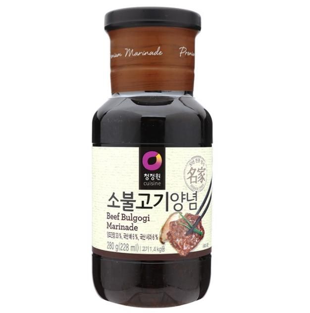 Sốt ướp thịt bò Hàn Quốc Daesang 55,000₫/1 lọ 280g. Bán hàng từ 8h-20h. Thanh toán COD.