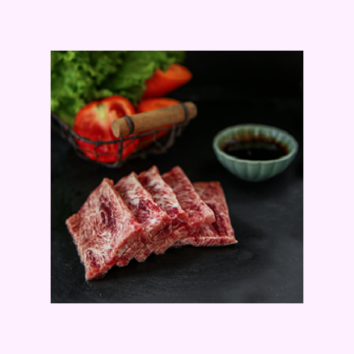 Thịt Bò FUJI Nướng Mỏng. Giá 700,000đ/kg (giá chưa bao gồm VAT và vận chuyển). 200gr/khay
