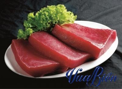Cá Ngừ Cắt Khúc Saku Mỹ (Khối lượng: 1 Kg/ 1 túi)