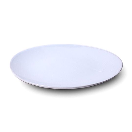 Đĩa gốm Cambodia - Tnort Dinner, an toàn cho lò vi sóng và máy rửa, kích thước: 30cm