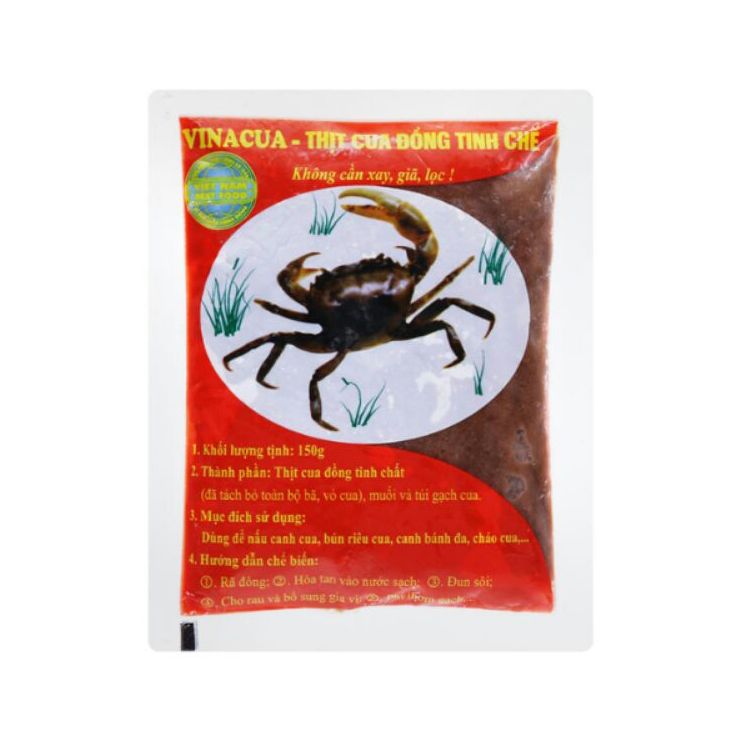  Cua đồng tinh chế - Gói 150g 