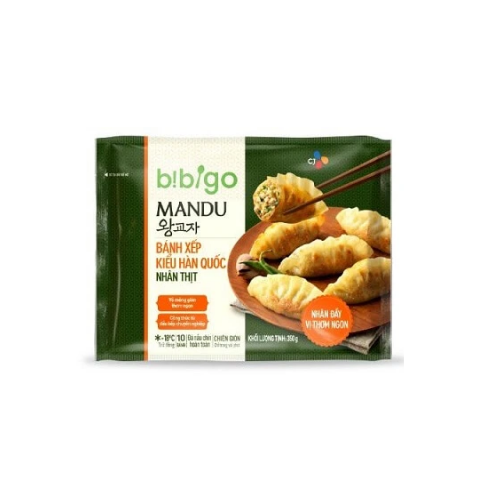  Bánh xếp nhân thịt Bibigo - Cầu Tre - Gói 350g 