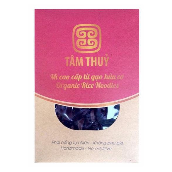  Mì gạo lứt đỏ hữu cơ - Tâm Thủy - Hộp 400g 