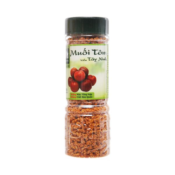 Muối Tôm Tây Ninh - Dhfood-Hũ 120gr