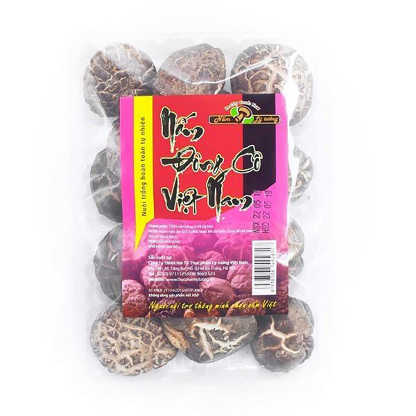  Nấm Đông Cô Khô - Lý Tưởng - Gói 60g 