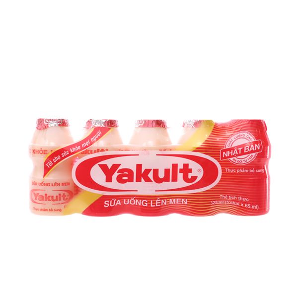  Sữa Uống Lên Men Yakult 65ml - 5 Chai 