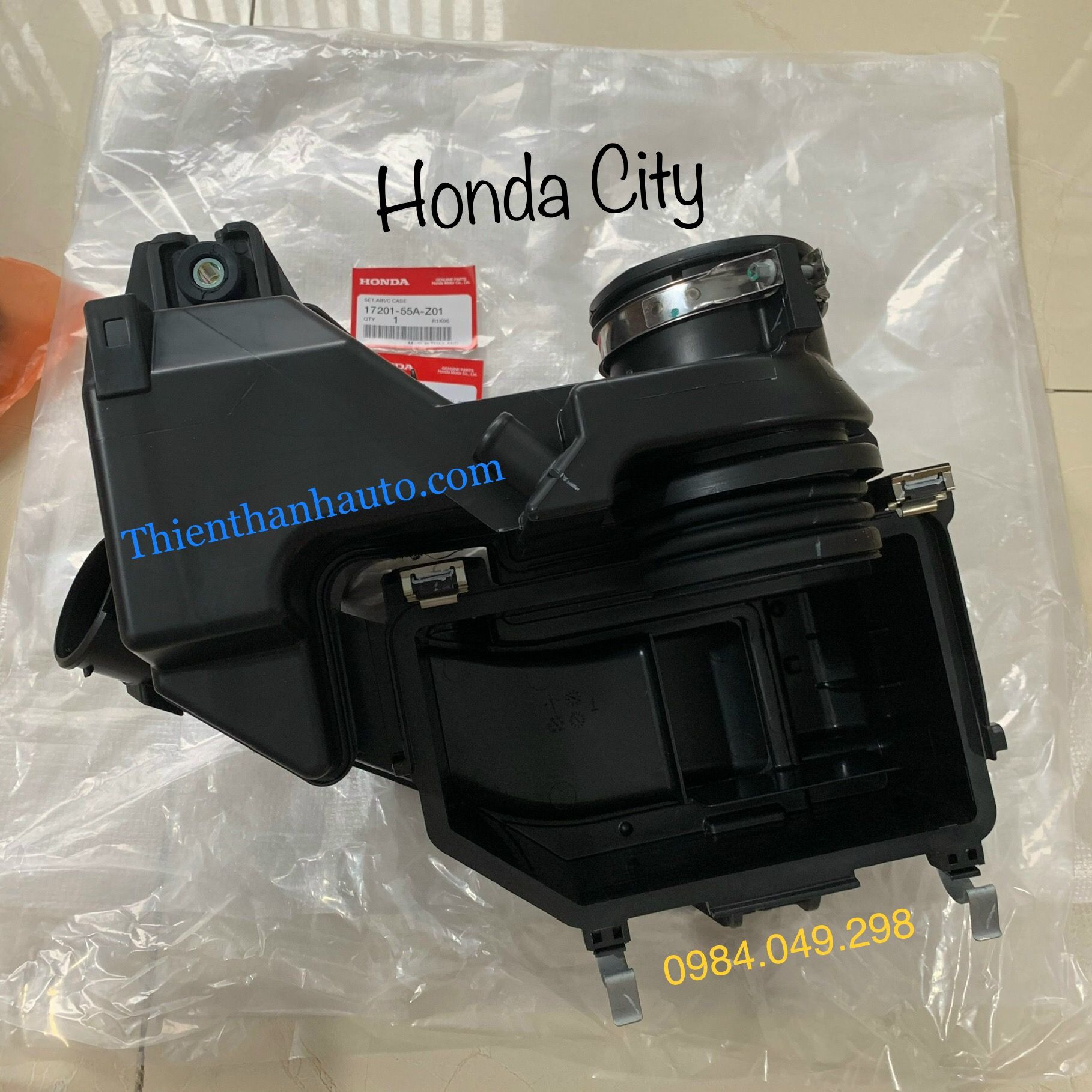 Bầu lọc gió dưới Honda City 2014-2015-2016-2017-2018-2019-2020-2021 chính hãng