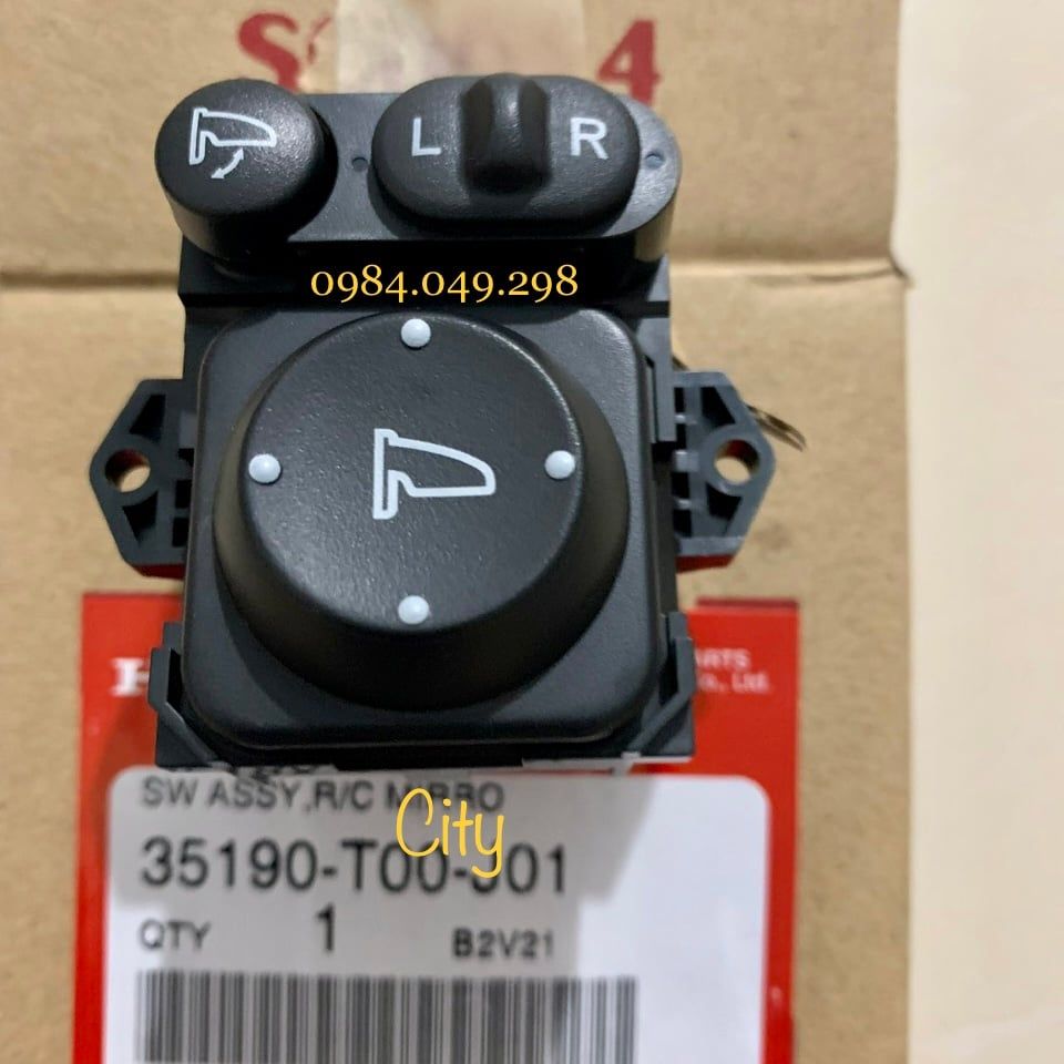 Công tắc chỉnh gương Honda City 2021-2022-2023 chính hãng