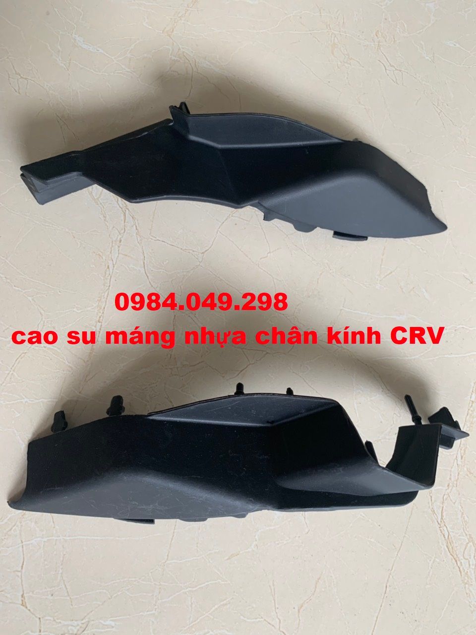 Cao su máng nhựa chân kính / ốp chân kính chắn gió Honda CRV 2007 - 2010 - hàng nhập khẩu chính hãng