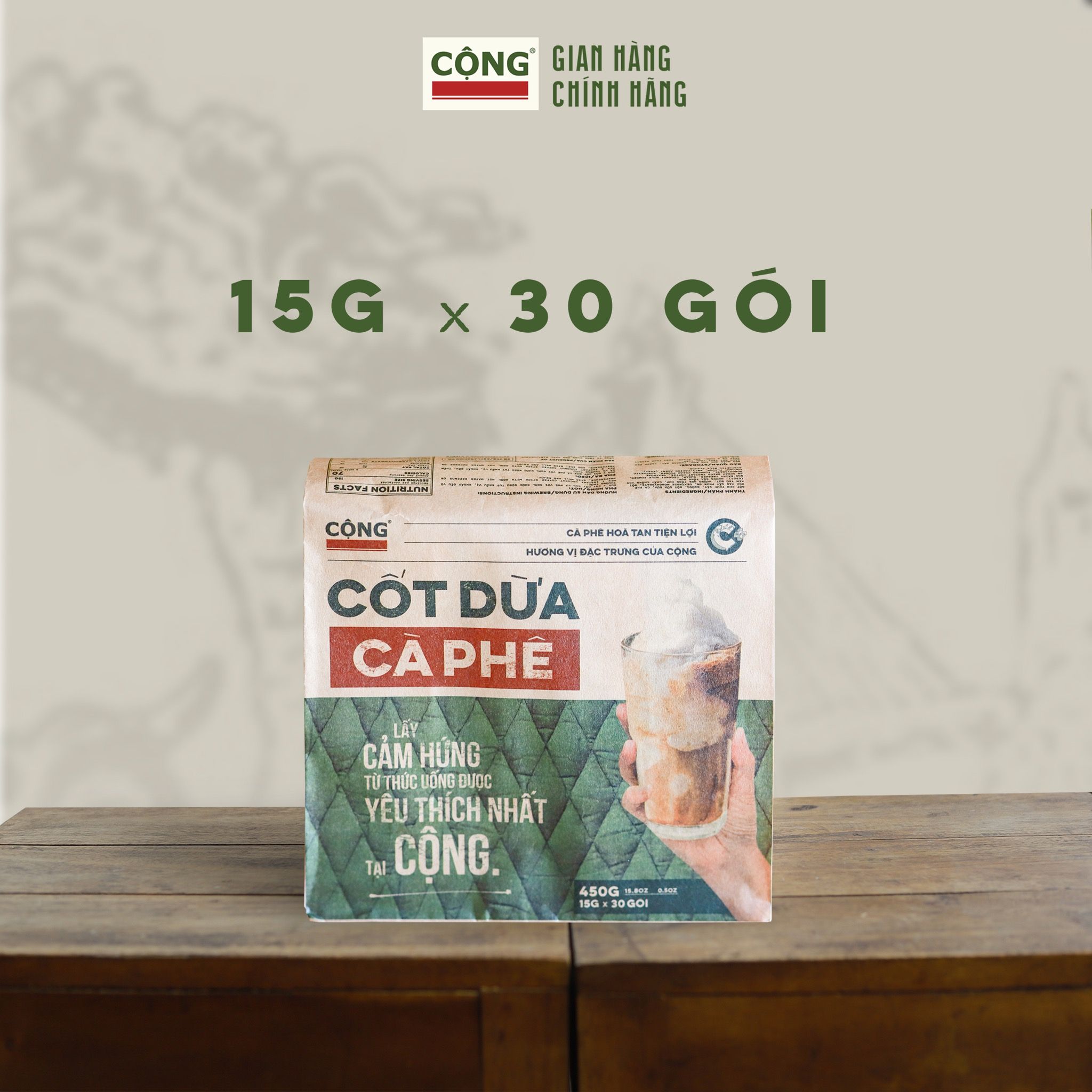 Cốt Dừa Cà Phê