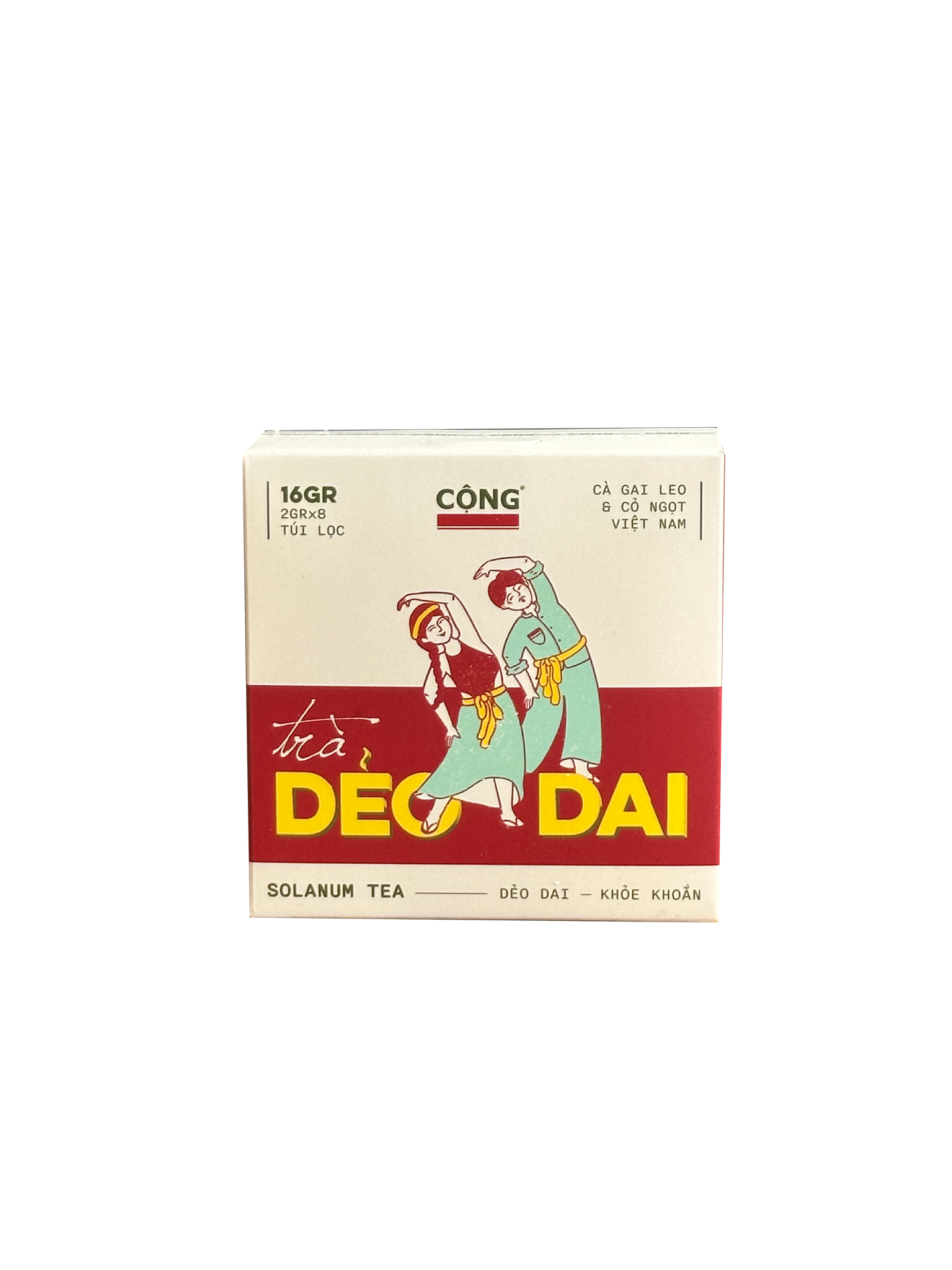 Trà Dẻo Dai túi lọc (cà gai leo và cỏ ngọt)