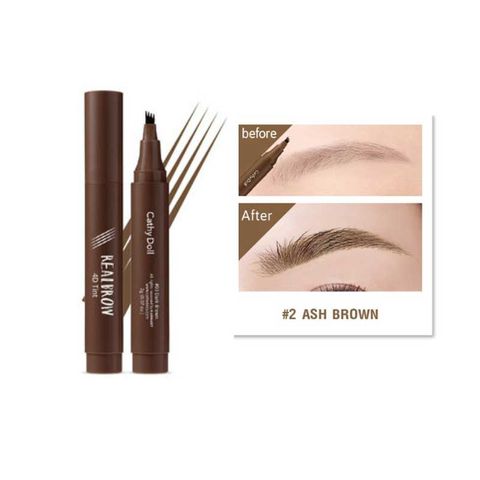  Cọ Vẽ Chân Mày Cathy Doll Real Brow 4D Tint 2g 