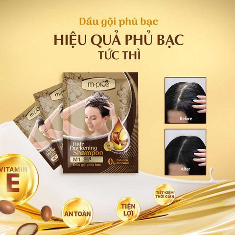  Dầu Gội Phủ Bạc M.pros 