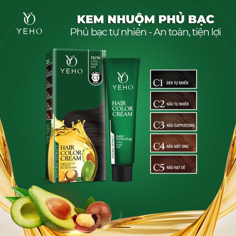  Kem Nhuộm Phủ Bạc Yo Yeho 