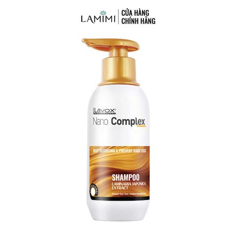  Dầu Gội Làm Sạch Sâu Ngăn Rụng Tóc Lavox Nano Complex 300ml 