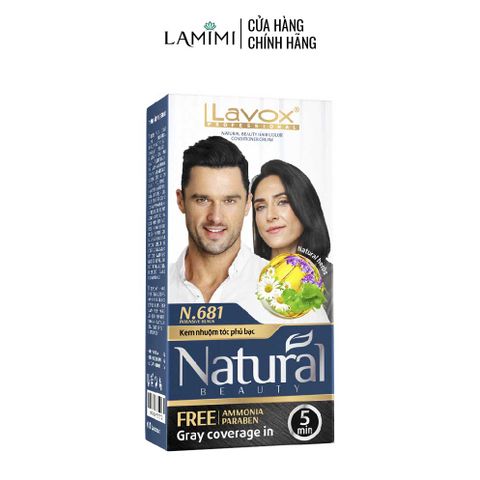  Nhuộm Cao Cấp Siêu Dưỡng Tự Nhiên Natural Lavox 