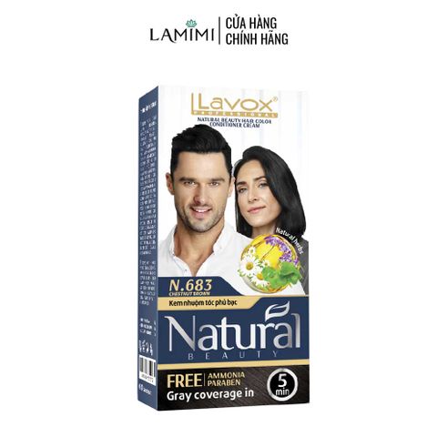  Nhuộm Cao Cấp Siêu Dưỡng Tự Nhiên Natural Lavox 