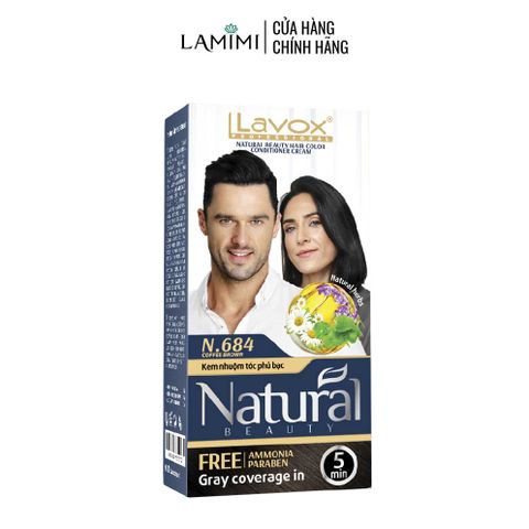  Nhuộm Cao Cấp Siêu Dưỡng Tự Nhiên Natural Lavox 