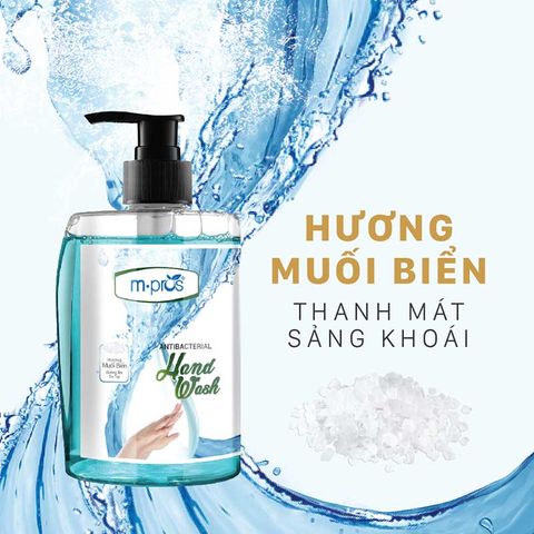  Nước Rửa Tay Diệt Khuẩn M.pros – Muối Biển 