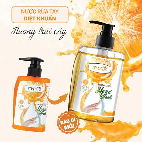  Nước Rửa Tay Diệt Khuẩn M.pros – Trái Cây 