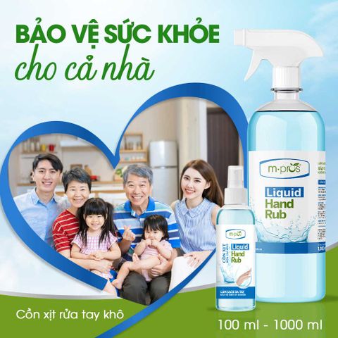  Cồn Xịt Rửa Tay Khô M.pros 