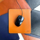  Bàn di chuột, miếng lót chuột bằng da bò thật kích thước 23.5 x 27 cm - Mouse Pads Leather LAPELLE 