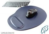  Bàn di chuột , miếng lót chuột bằng da bo thật có đệm kê tay Mouse Pads Leather LAPELLE 