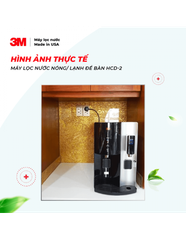 MÁY LỌC NƯỚC NÓNG LẠNH ĐỂ BÀN CAO CẤP 3M HCD-2 (MÀU ĐEN) - 3M HCD-2